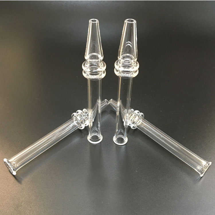 10mm 14mm Quartz Tips with Plastic Clip For Mini Nectar Collector Kits Dab  Oil Rigs – JCVAP®