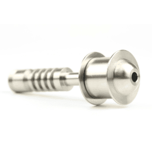 16mm/20mm Coil TC Titanium Nail for Honeybird Delux Dnail Nectar Collector Gr2 Tip Threaded Technology Oil Rig Glass Pipe