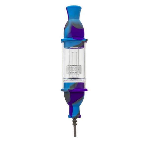 Silicone Nectar Collector With Glass Water Filter