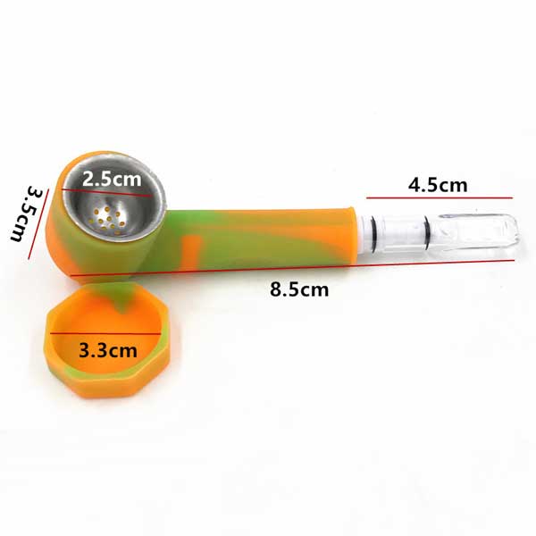silicone nectar collector water pipe (3)