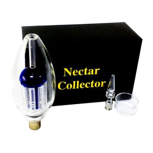 Nectar Collector Kit VapeCode Big Body 6 Arm Tree Perc with Honeystraw Quartz Tip