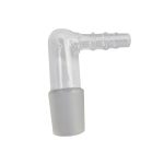 Glass elbow adapter