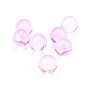 2pcs/pack 8mm Pink Sapphire Terp Pearls