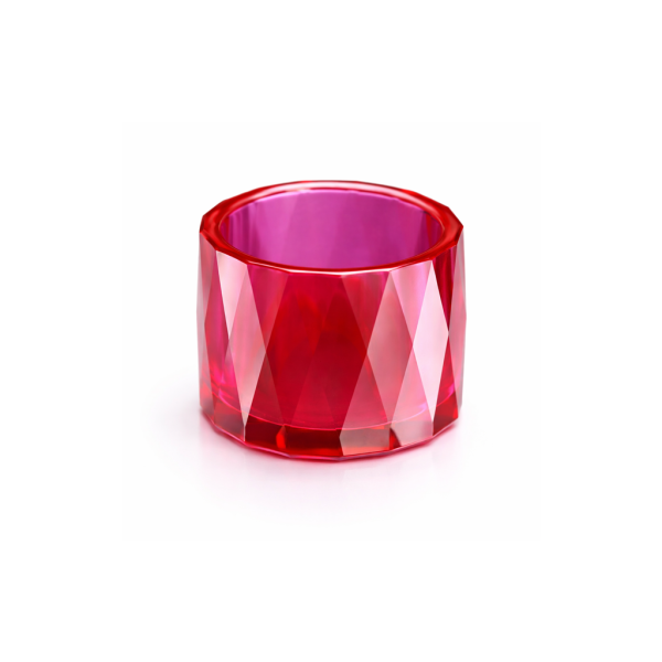 Faceted Ruby Insert for Quartz Banner