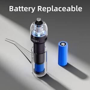 Poby L battery replaceable