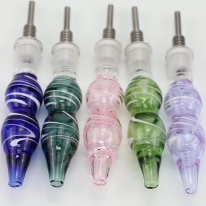 Threaded Titanium Quartz Ceramic Tip Nails for Honeybird Nectar Collector  Honey Straw Accessories – JCVAP®