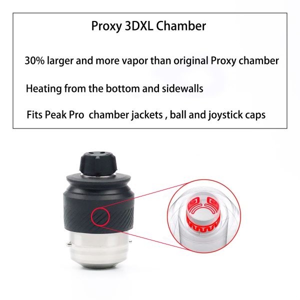 Peak Pro 3D XL Chamber: Dab Atomizer