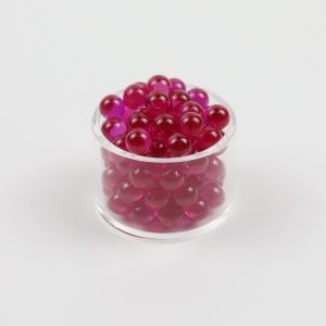 3mm ruby terp pearls