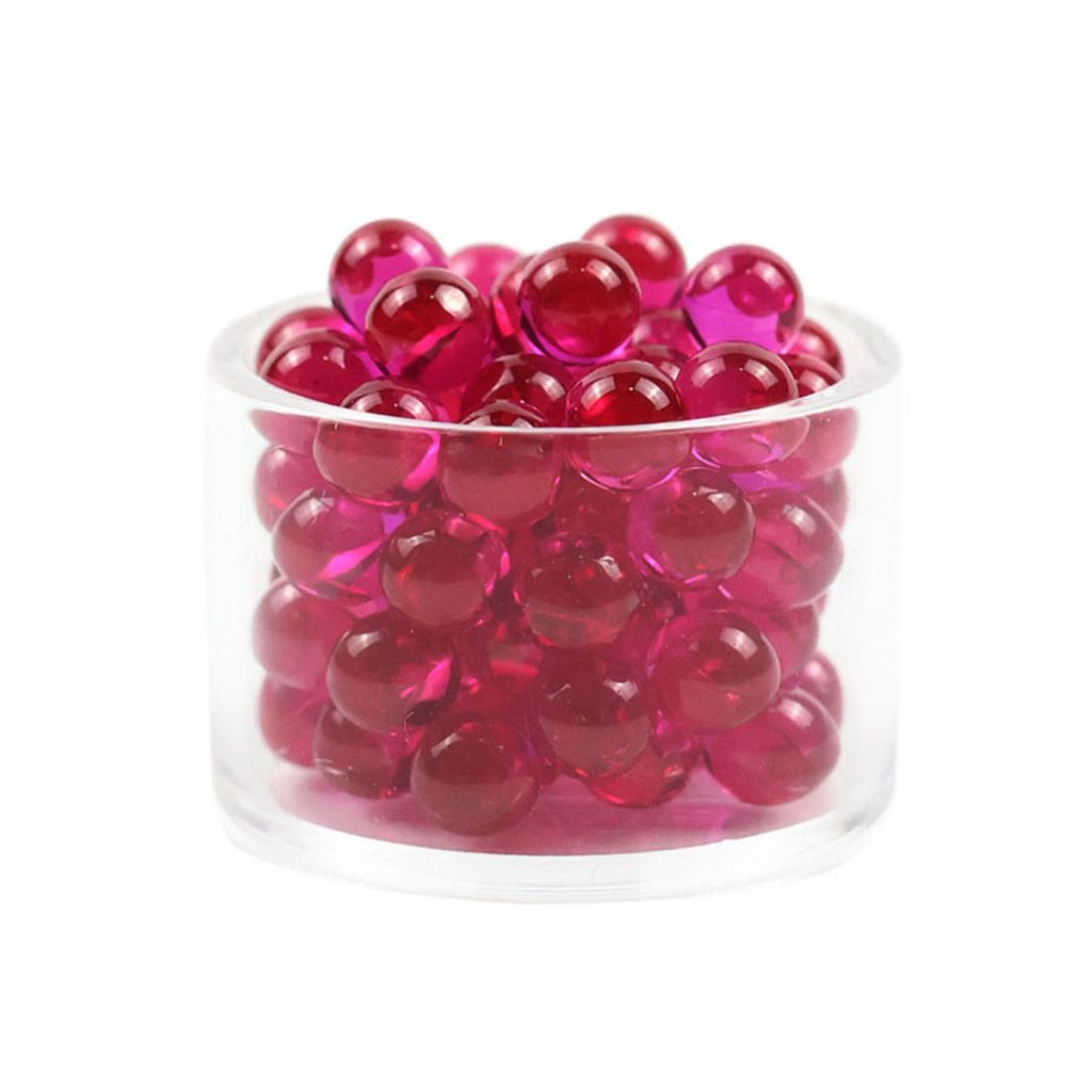 3mm ruby terp pearls