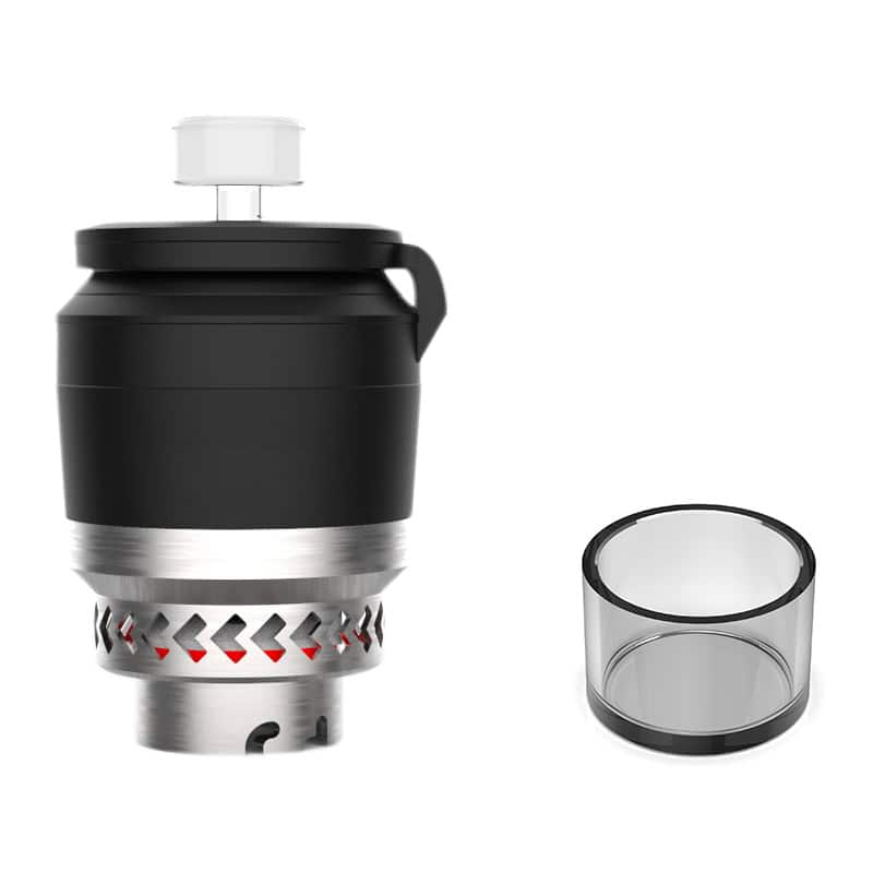 JCVAP ICA 5D V2 chamber with diamondium insert for pockety peakpro luxo mingvape