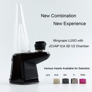 MingVape Luxo with jcvap ica 5d v2 chamber