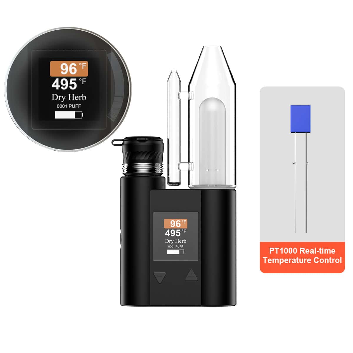 Pockety HerbCloud Ball Vape for Dry Herb Quartz Chamber Edition - Image 4
