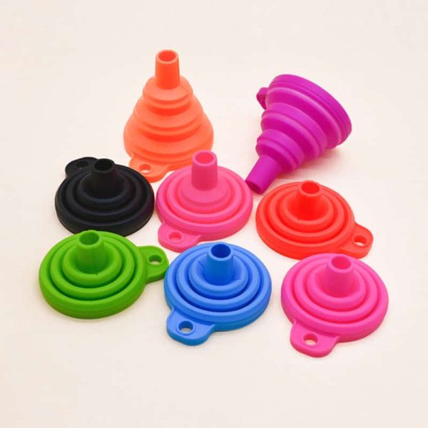 Collapsible Food-Grade Silicone Funnel Collapsible Food-Grade Silicone Funnel