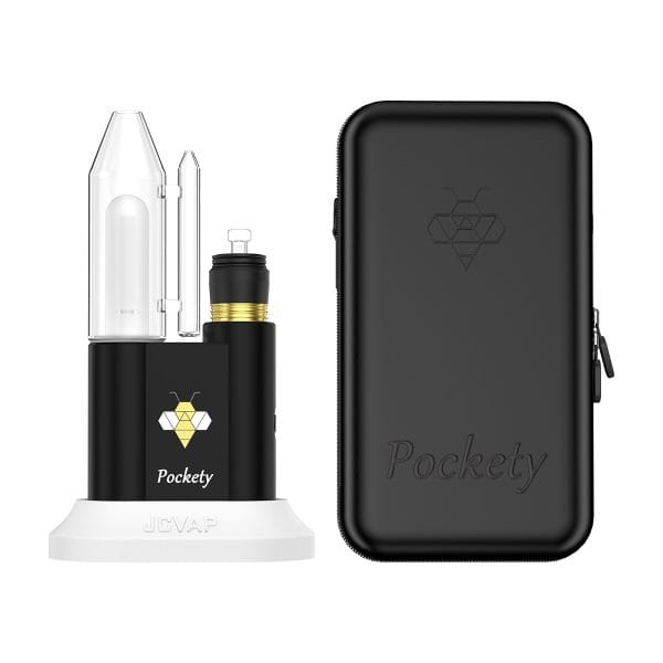Pockety Portable Electric Dab Rig with Titan ICA 5D XXL Kit Gold