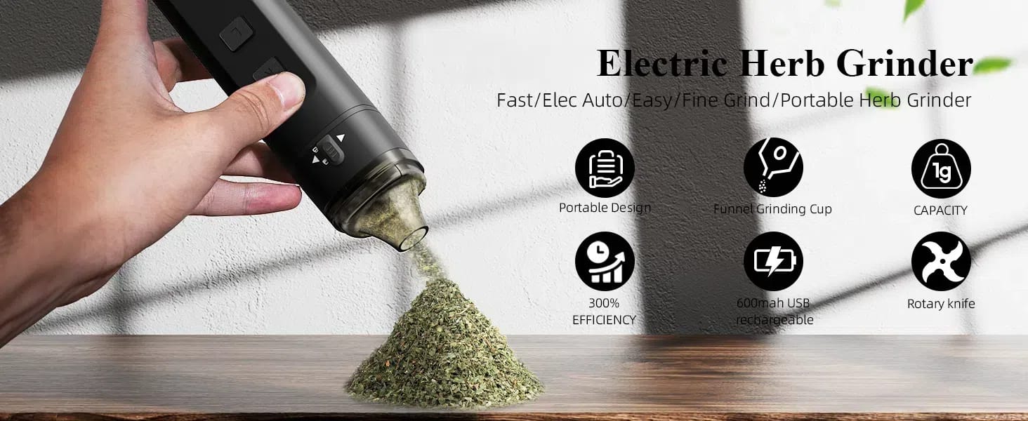 JCVAP VYRO Electric Herb Grinder
