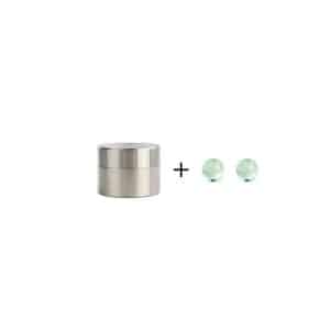 6mm green sapphire terp pearl 2pcs