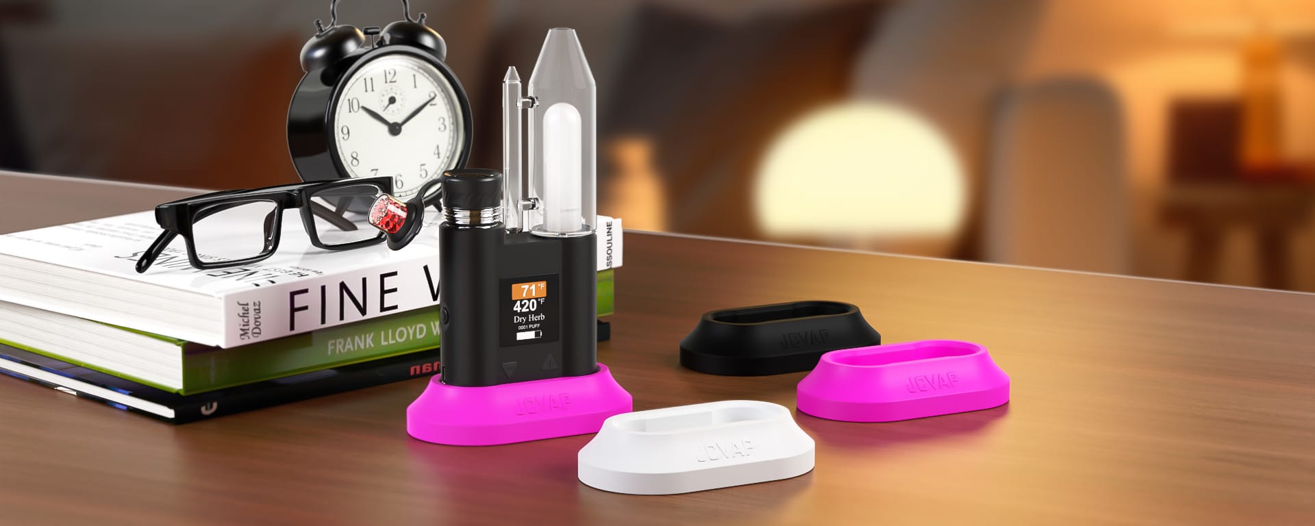Herbcloud with silicone base banner