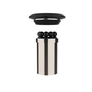 Titanium Cap with SiC