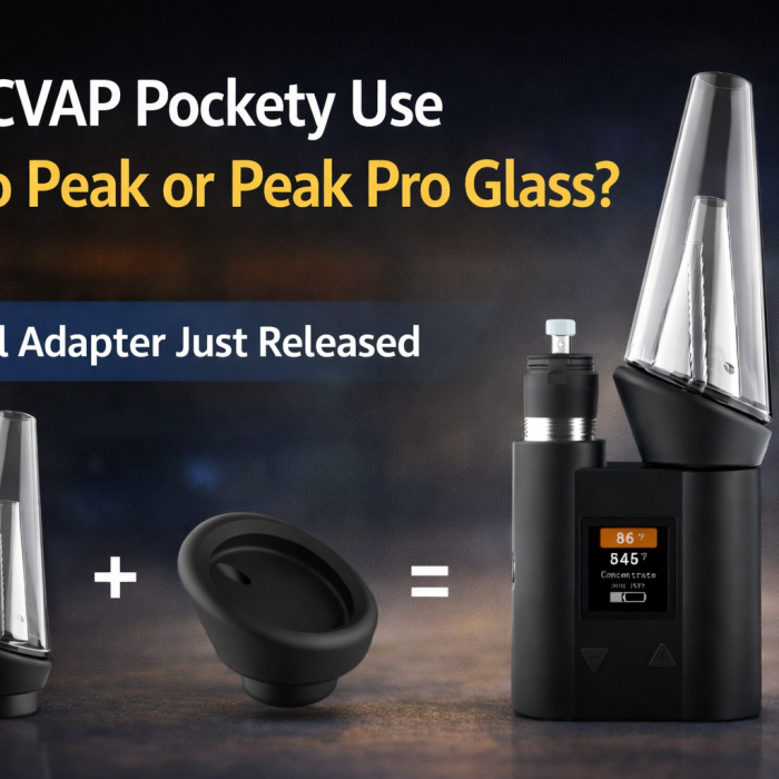 Can JCVAP Pockety Use Puffco Peak glass