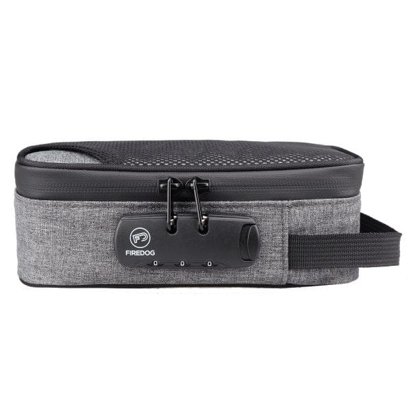 GRAY Smell Proof Bag with Lock