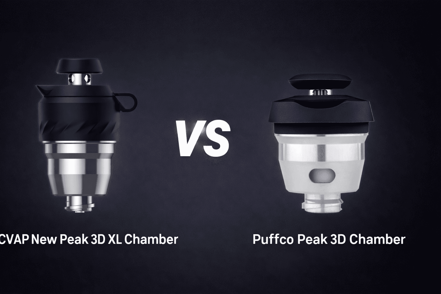 JCVAP New Peak 3D XL Chamber Vs Puffco Peak 3D Chamber