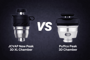JCVAP New Peak 3D XL Chamber Vs Puffco Peak 3D Chamber