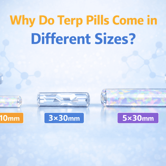 Why Do Terp Pills Come in Different Sizes?
