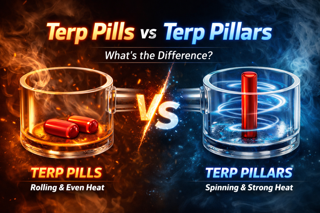 what's the difference between terp pills and pillar 3-2