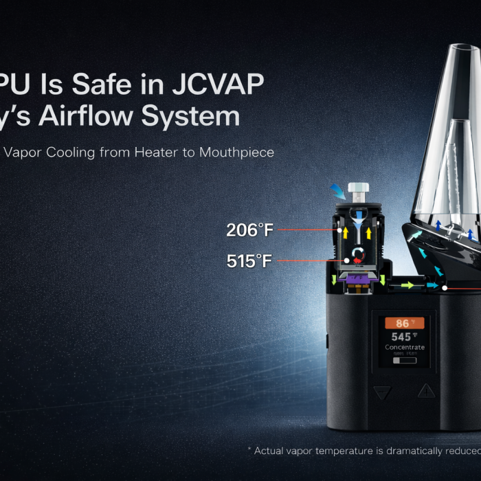 TPU Safety in Vaporizers: Why TPU Is Safe in JCVAP Pockety’s Airflow System