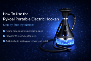 How To Use the Rykoal Electric Hookah